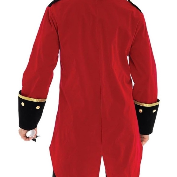 Leg Avenue mens Mens Velvet Regency Coat Costume - Picture 8 of 9